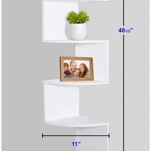 5 tier corner shelf